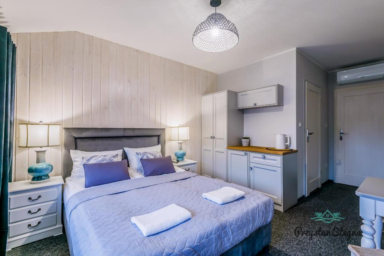 Przystan Stegna Appartement Stegna  Buitenkant foto