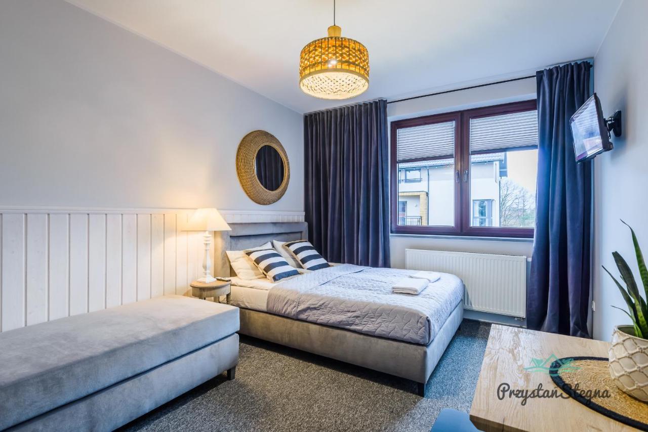Przystan Stegna Appartement Stegna  Buitenkant foto