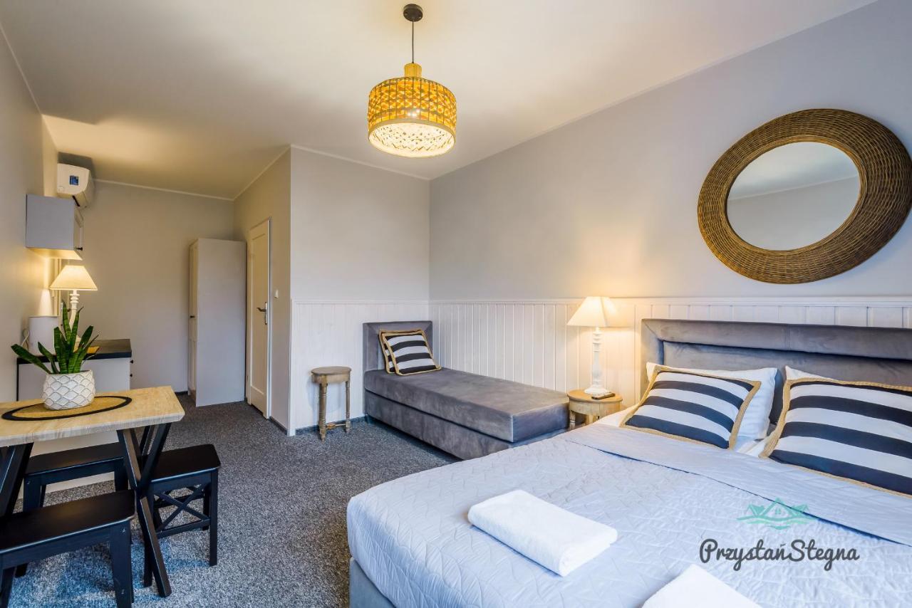 Przystan Stegna Appartement Stegna  Buitenkant foto