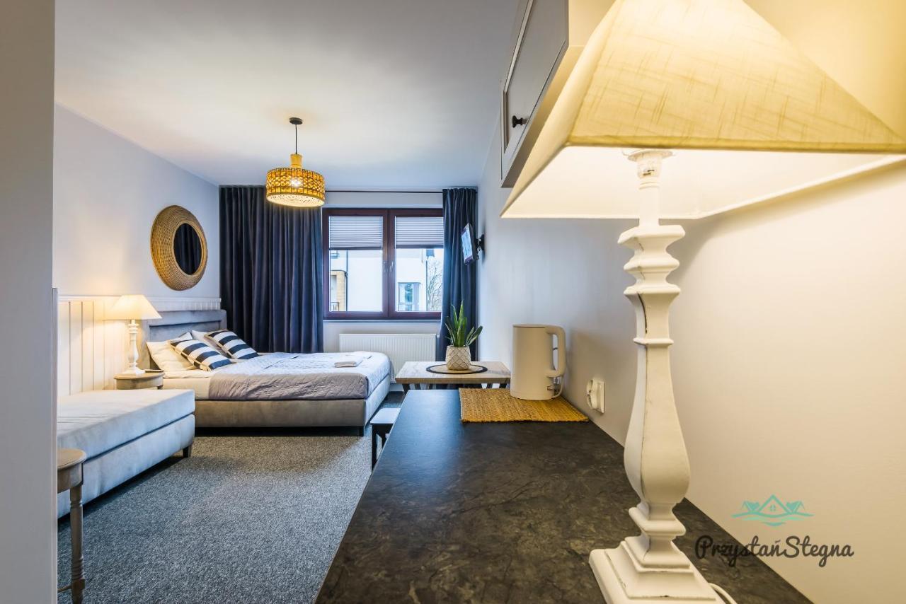 Przystan Stegna Appartement Stegna  Buitenkant foto