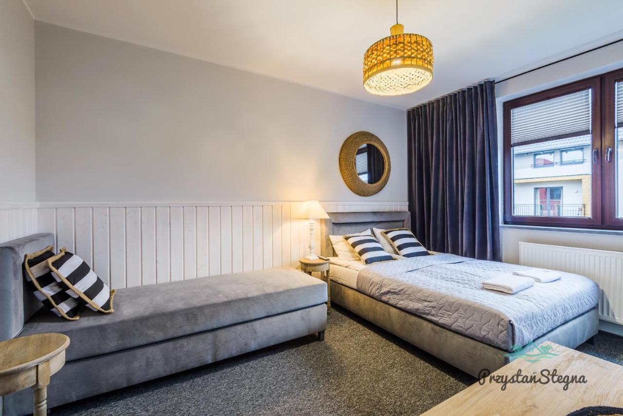 Przystan Stegna Appartement Stegna  Buitenkant foto